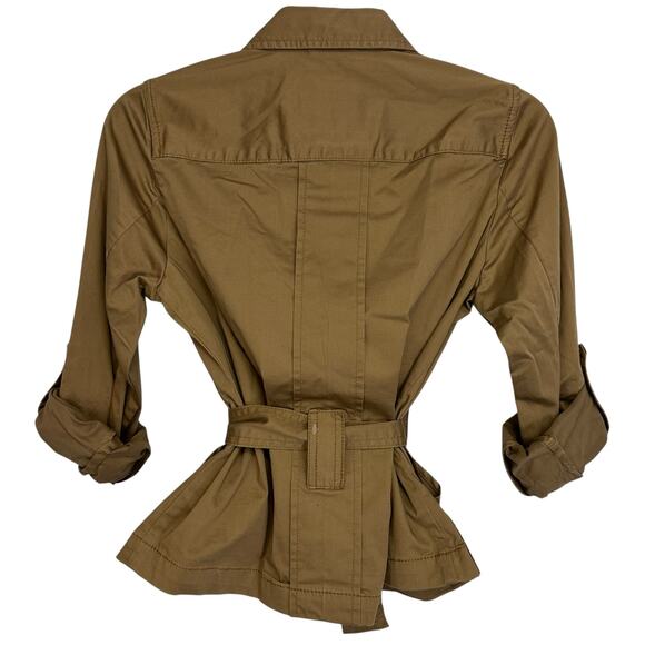 NWT Set of 2 Vintage Y2K Old Navy Cargo Jacket Tan & Brown Size XS - Picture 10 of 14